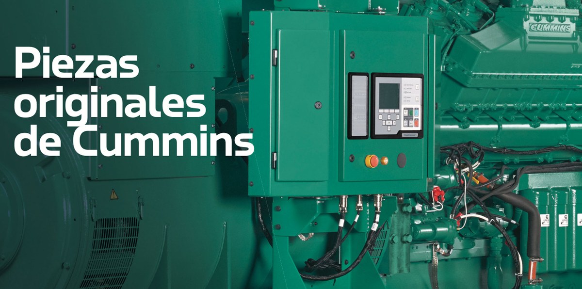 Banner de piezas originales de Cummins